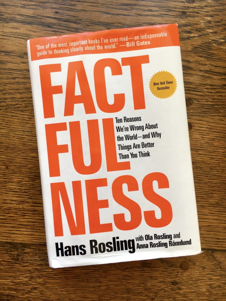 Factfullness by Anna Rosling Rönnlund, Hans Rosling, and Ola Rosling